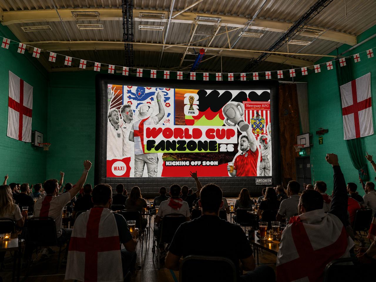 World Cup Fanzone 29 WAX World Cup Wet Weather Contingency