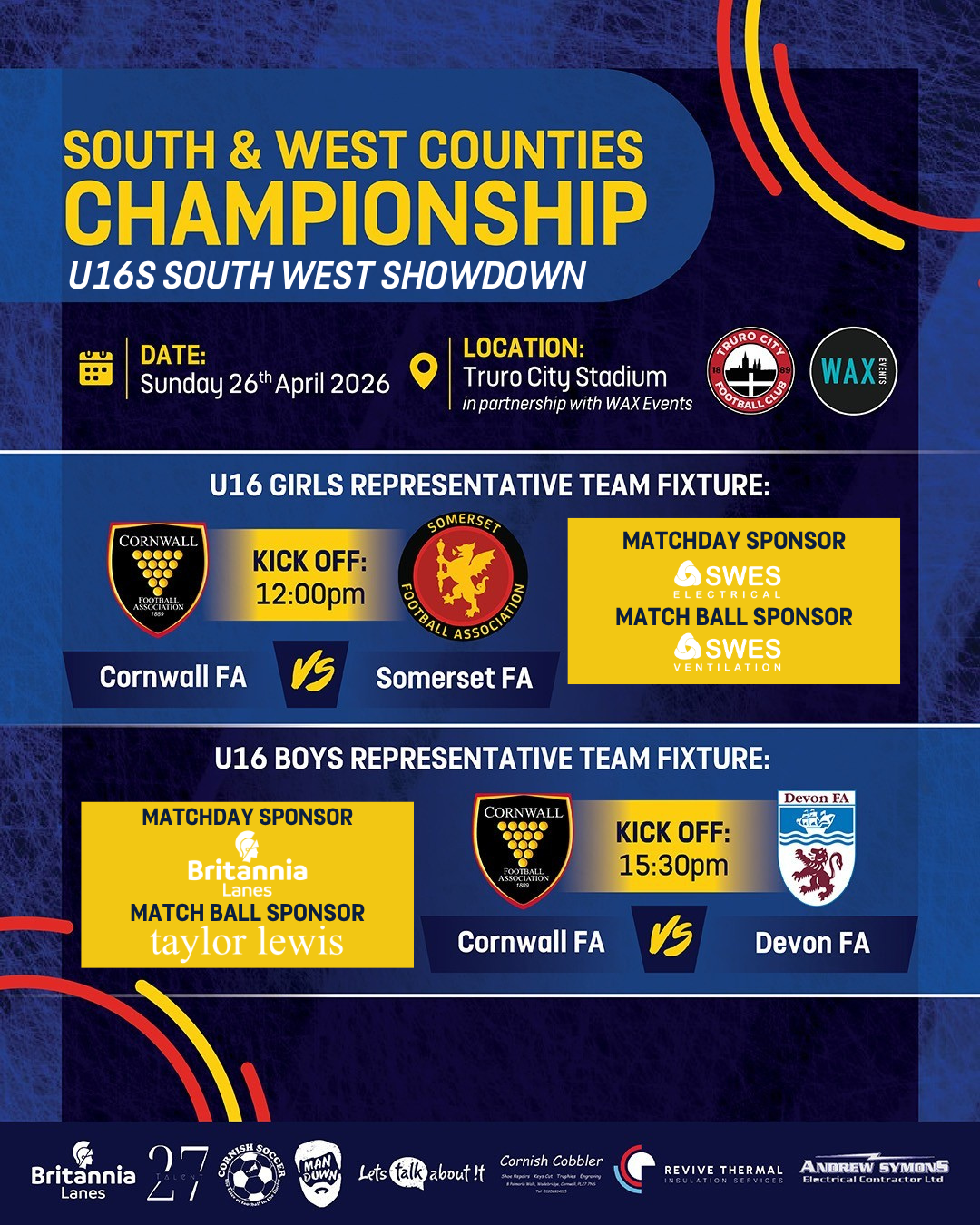 rep squad 26th april fixtures