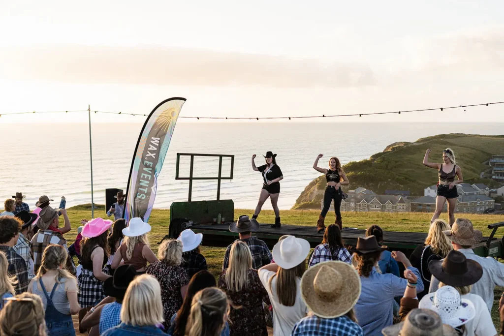 WAX Events Clifftop Country Hoedown Newquay Cornwall slothmedia 97